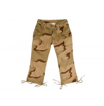 Womens Camo Capri Pants