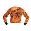 Women's Camo Long Sleeve Crop Top *GREAT BUY*