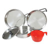 5 Piece Stainless Steel Mess Kit