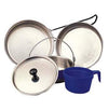 5 Piece Stainless Steel Mess Kit