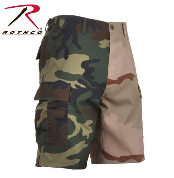 Two-Tone Camo BDU Short