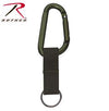 Jumbo 80MM Carabiner With Web Strap Key Ring