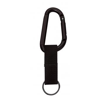 Jumbo 80MM Carabiner With Web Strap Key Ring