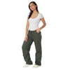 Women's Vintage Style Paratrooper Fatigue Pants