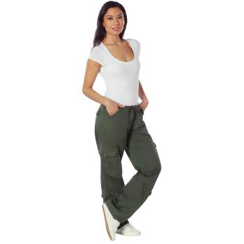 Women's Vintage Style Paratrooper Fatigue Pants