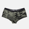 Black Camo "Booty Camp" Booty Shorts