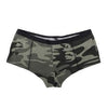 Black Camo "Booty Camp" Booty Shorts