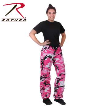 Womens Paratrooper Colored Camo Fatigues