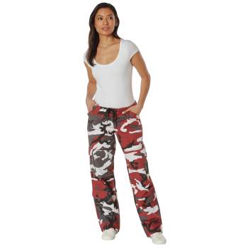 Womens Paratrooper Colored Camo Fatigues