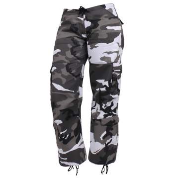 Womens Paratrooper Colored Camo Fatigues