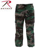 Womens Unwashed Camo Paratrooper Fatigue Pants