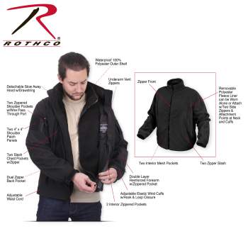 3-in-1 Spec Ops Soft Shell Jacket