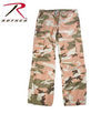 Women's Camo Vintage Style Paratrooper Fatigue Pants