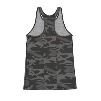 Womens Camo Workout Performance Tank Top