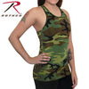 Womens Camo Workout Performance Tank Top