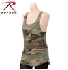 Womens Camo Racerback Tank Top