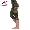 Womens Camo Workout Performance Capris