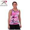 Womens Camo Stretch Tank Top