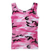 Womens Camo Stretch Tank Top