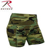 Womens Camo Workout Performance Shorts