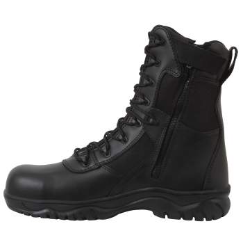 8 Inch Forced Entry Tactical Boot With Side Zipper & Composite Toe