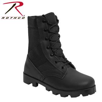 Black G.I. Type Speedlace Jungle Boots