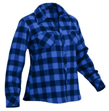 Womens Plaid Flannel Shirt