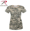 Womens Long Length Camo T-Shirt