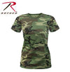 Womens Long Length Camo T-Shirt