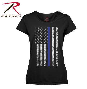 Women's Thin Blue Line Longer T-Shirt