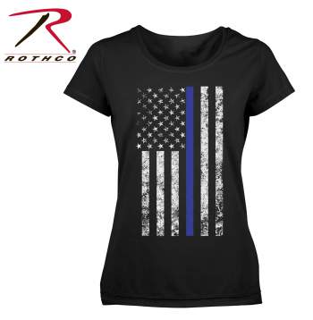 Women's Thin Blue Line Longer T-Shirt