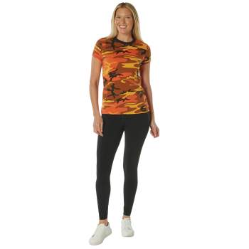 Womens Long Length Camo T-Shirt