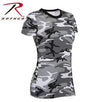 Womens Long Length Camo T-Shirt