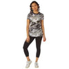 Womens Long Length Camo T-Shirt