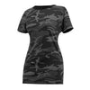 Womens Long Length Camo T-Shirt