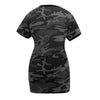 Womens Long Length Camo T-Shirt