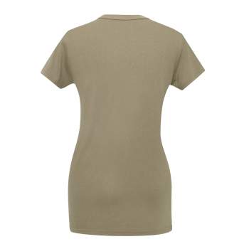 Womens Longer T-shirt - Coyote Brown