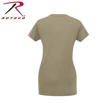 Womens Longer T-shirt - Coyote Brown