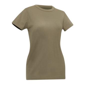 Womens Longer T-shirt - Coyote Brown