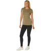 Womens Longer T-shirt - Coyote Brown