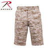 Long Length Camo BDU Shorts