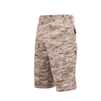 Long Length Camo BDU Shorts