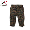 Long Length Camo BDU Shorts