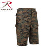 Long Length Camo BDU Shorts