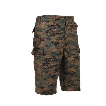 Long Length Camo BDU Shorts