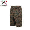 Long Length Camo BDU Shorts