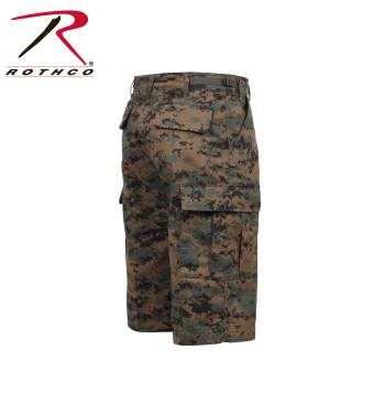 Long Length Camo BDU Shorts