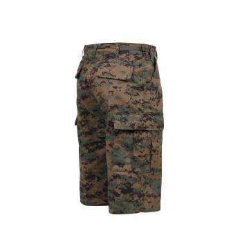 Long Length Camo BDU Shorts