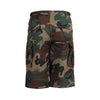 Long Length Camo BDU Shorts