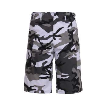 Long Length Camo BDU Shorts